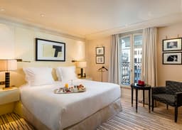 Chambre d'hôtel rénovée
